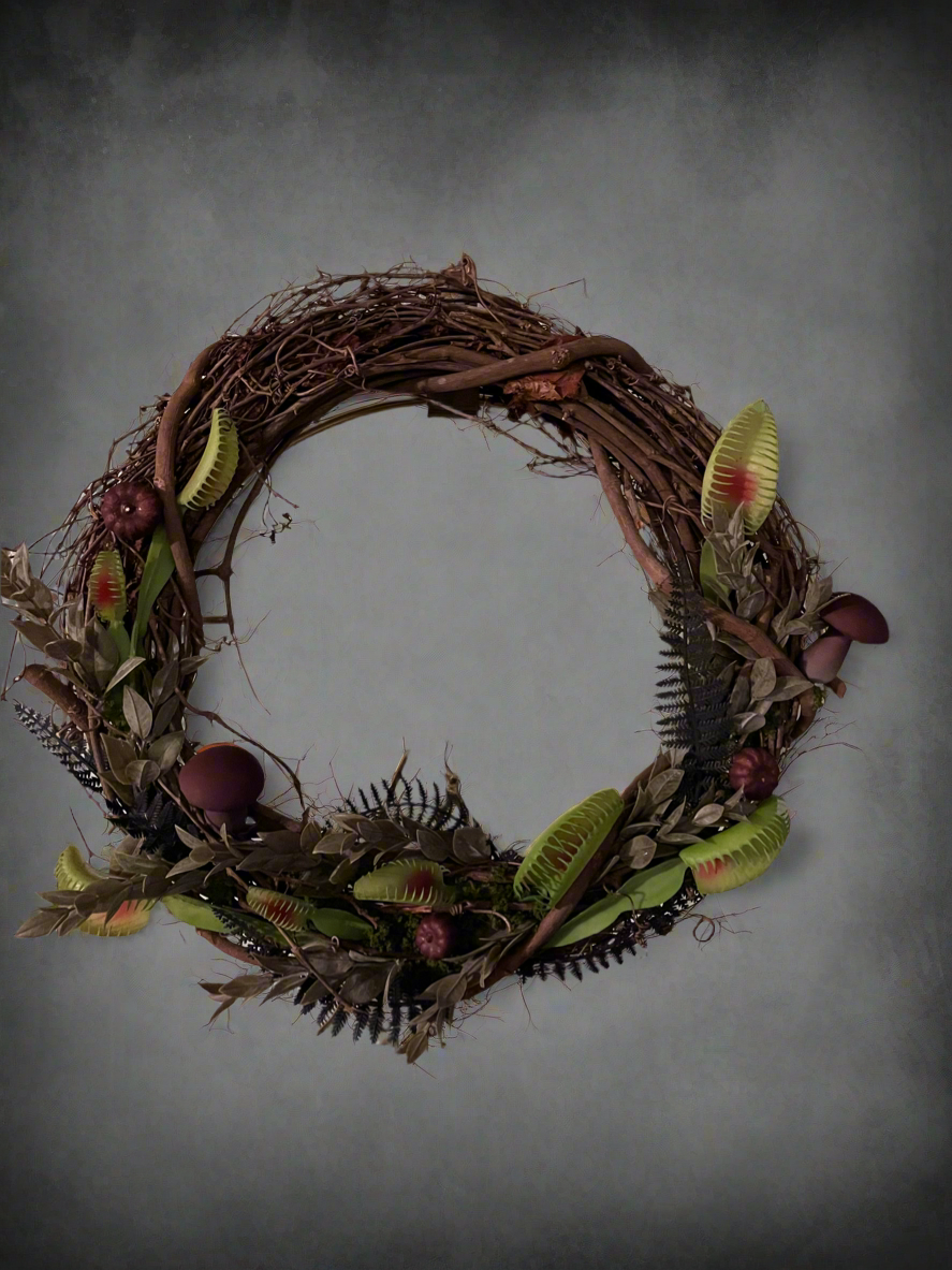 Venus Flytrap Wreath