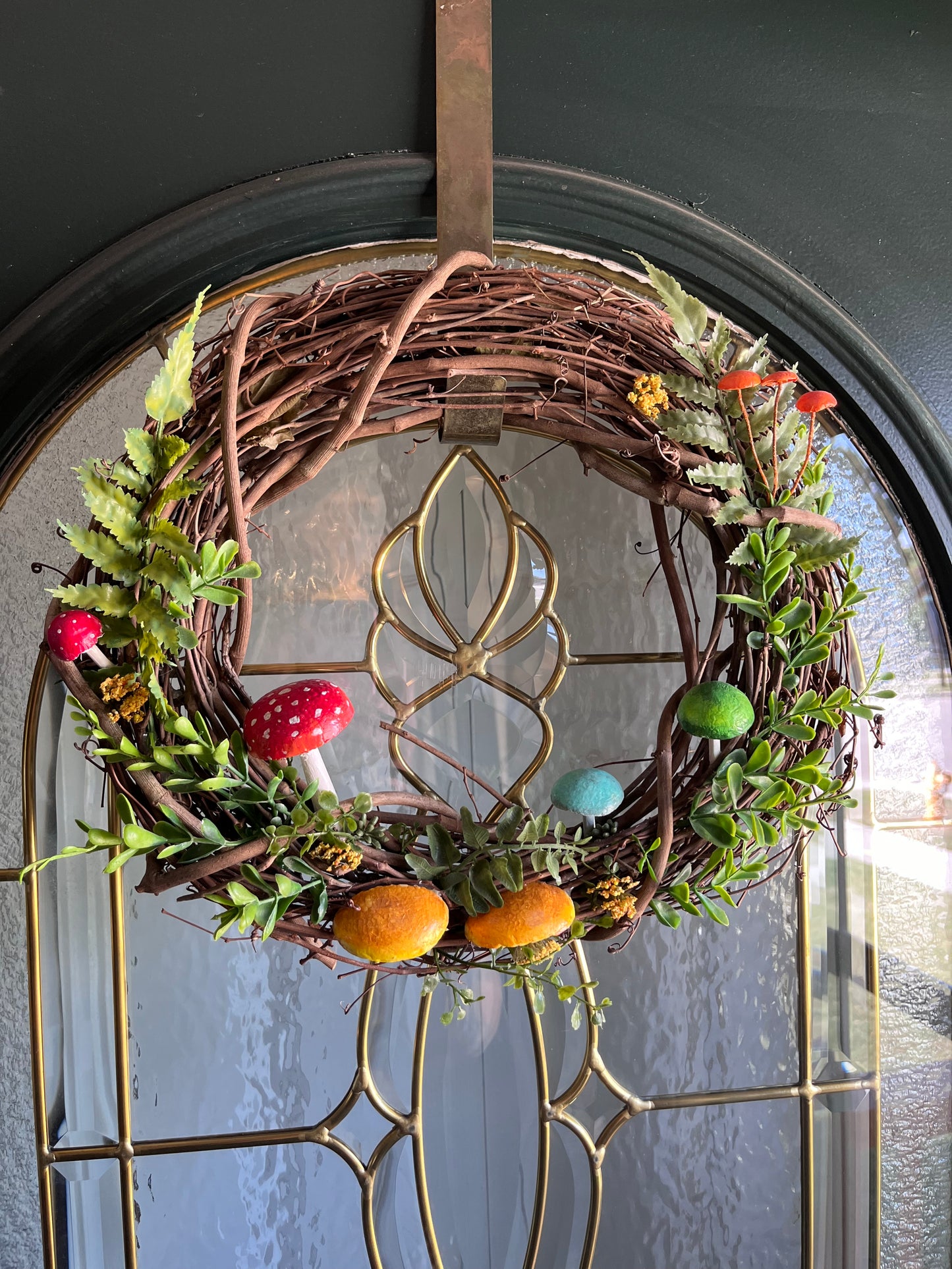 Mushroom Wreath